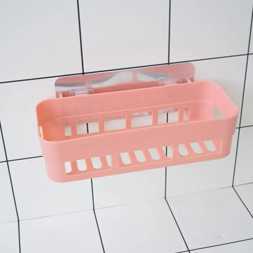 Plastic Suction Cup Bathroom Kitchen Corner Storage Rack Organizer Shower Shelf 11.8
Plastic Suction Cup Bathroom Kitchen Corner Storage Rack Organizer Shower Shelf 11.8