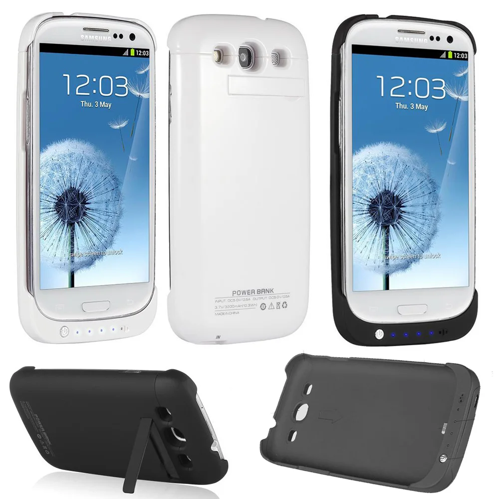 External 3200mAh Smart Power Pack Battery Charger Adapter Case Cover For Samsung Galaxy S3 9300 With USB Cable line
External 3200mAh Smart Power Pack Battery Charger Adapter Case Cover For Samsung Galaxy S3 9300 With USB Cable line