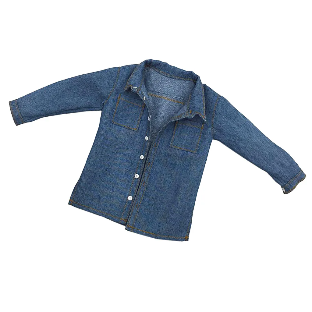 1:6 Scale Hot Male Cowboy Shirt Coat for 12inch Action Figure Male Body Accessory 1:6 Scale Hot Male Cowboy Shirt Coat for 12inch Action Figure Male Body Accessory