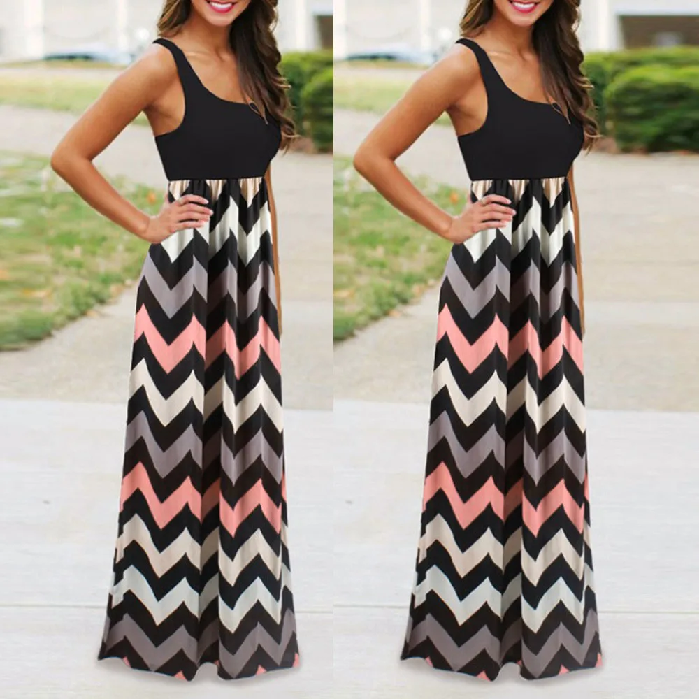 Women's Dress Striped Fringe Long Boho Dresses Lady Beach Summer Dress Maxi Soft Casual Party Dress 39
Women's Dress Striped Fringe Long Boho Dresses Lady Beach Summer Dress Maxi Soft Casual Party Dress 39