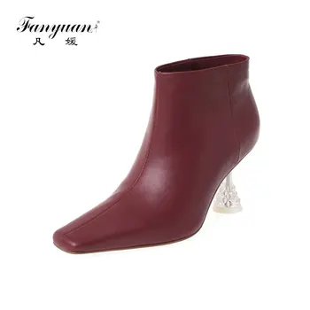 Fanyuan full grain leather ankle boots pointed toe med heels limited customization European British school Chelsea boots
Fanyuan full grain leather ankle boots pointed toe med heels limited customization European British school Chelsea boots