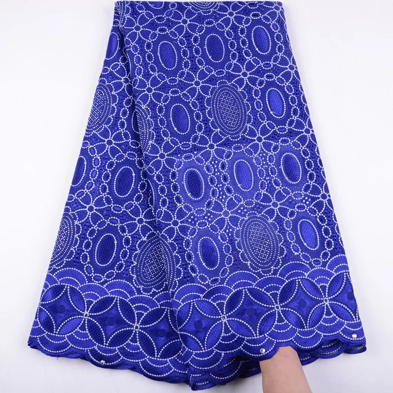 High Quality Cotton Lace Fabric 2019 Royal Blue Swiss Voile With Stone Swiss Voile Lace In Switzerland For Party Dress 1510
High Quality Cotton Lace Fabric 2019 Royal Blue Swiss Voile With Stone Swiss Voile Lace In Switzerland For Party Dress 1510
