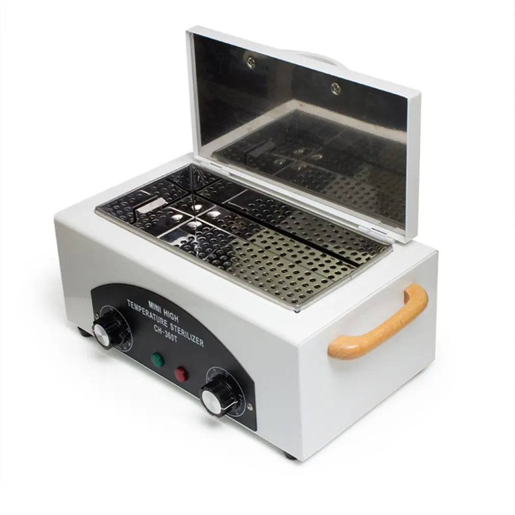 Mini High Temperature Sterilizer Box Nail Art Tool Dry Tweezers Scissors Beauty Nail Disinfection Cabinet Nail Art Equipment 
Mini High Temperature Sterilizer Box Nail Art Tool Dry Tweezers Scissors Beauty Nail Disinfection Cabinet Nail Art Equipment