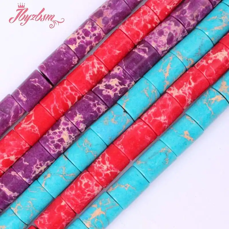 10x14mm Smooth Column Shape Beads Sea Sediment Stone Beads For DIY Necklace Bracelat Earring Jewelry Making 15" Free Shipping
10x14mm Smooth Column Shape Beads Sea Sediment Stone Beads For DIY Necklace Bracelat Earring Jewelry Making 15" Free Shipping