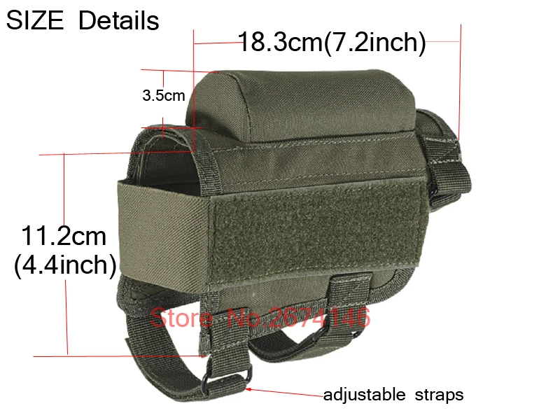 Hunting Gun Accessories Portable Adjustable Rifle Gun Tactical Buttstock Cheek Rest Riser Carrier Case Dropshipping
Hunting Gun Accessories Portable Adjustable Rifle Gun Tactical Buttstock Cheek Rest Riser Carrier Case Dropshipping