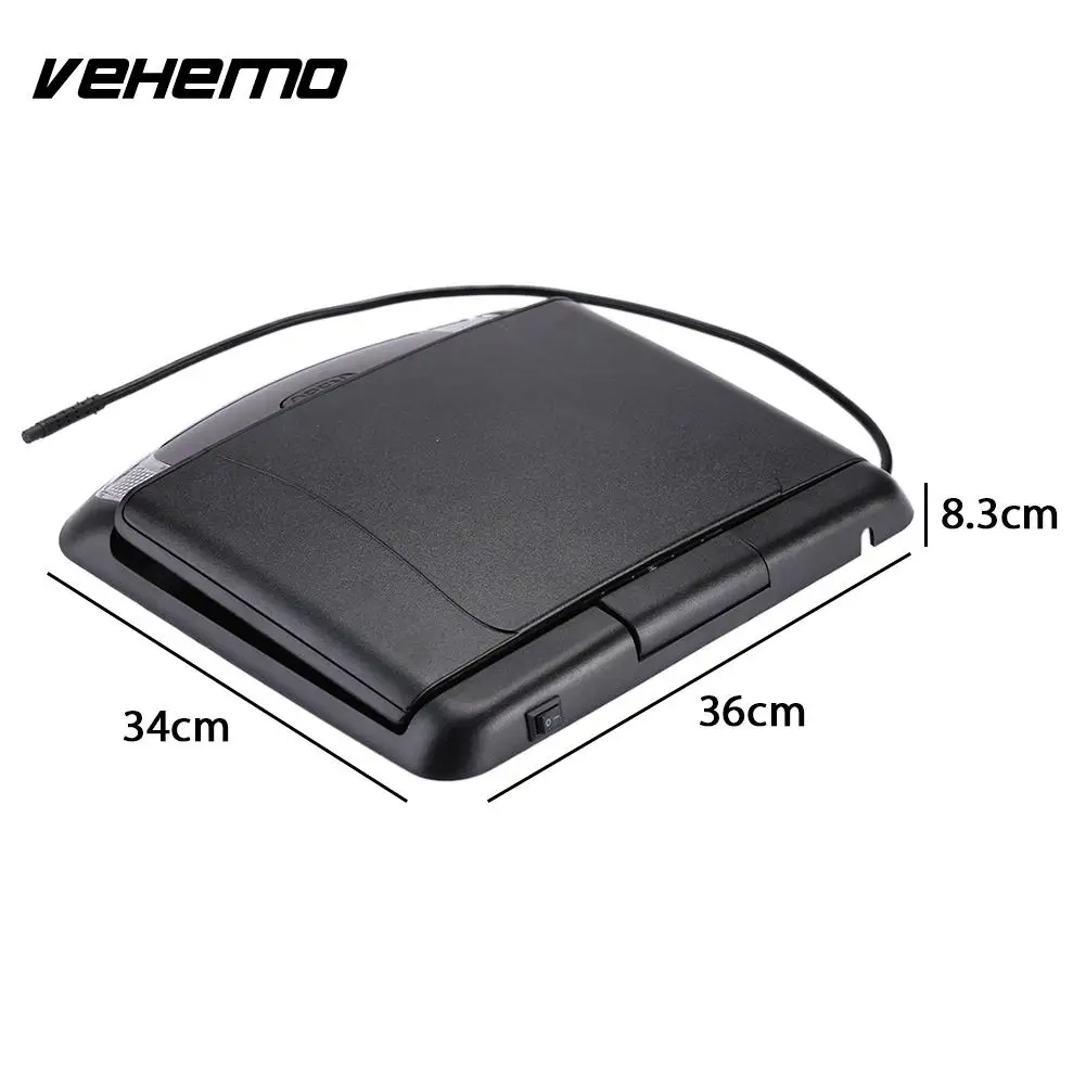 Vehemo 9 Inch DC 12V Car DVD Monitor Flip Down Roof Mount Monitor Car Displayer Car Monitor Universal Portable Recorder
Vehemo 9 Inch DC 12V Car DVD Monitor Flip Down Roof Mount Monitor Car Displayer Car Monitor Universal Portable Recorder