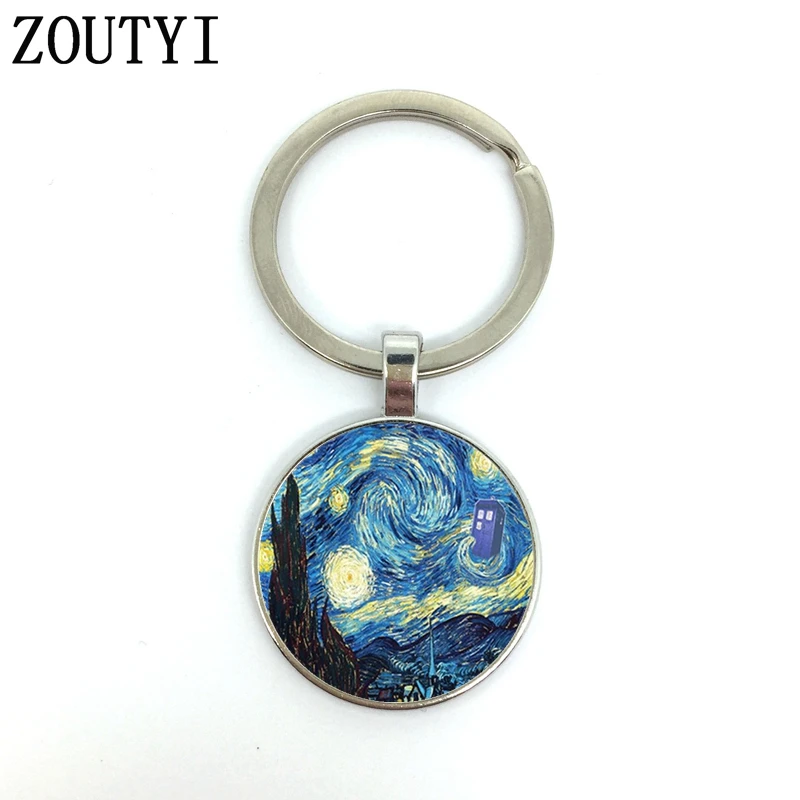 New/hot, retro Van Gogh star, male and female keychain quality car pendant, convex glass keychain.
New/hot, retro Van Gogh star, male and female keychain quality car pendant, convex glass keychain.