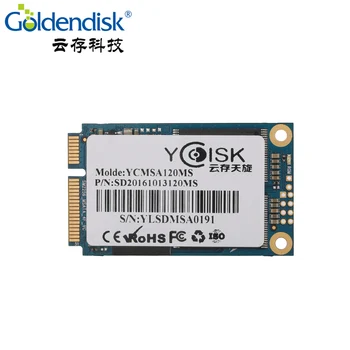 Goldendisk YCdisk Serial SSD 120G 128GB EVO mSATA Internal Solid State Disk Drive mSATAIII mSATA 3 for Laptop Desktop PC
Goldendisk YCdisk Serial SSD 120G 128GB EVO mSATA Internal Solid State Disk Drive mSATAIII mSATA 3 for Laptop Desktop PC