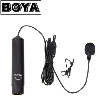 BOYA BY-M4C Professional Clip-On Cardioid XLR Lavalier Microphone for Sony Canon Panasonic Camcorders Zoom Audio Recorders
BOYA BY-M4C Professional Clip-On Cardioid XLR Lavalier Microphone for Sony Canon Panasonic Camcorders Zoom Audio Recorders