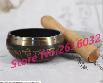 12.5x6cm One pair Unusual Tibetan HIMALAYAN hand hammered CHAKRA MEDITATION Buddhism Singing Bowl
12.5x6cm One pair Unusual Tibetan HIMALAYAN hand hammered CHAKRA MEDITATION Buddhism Singing Bowl