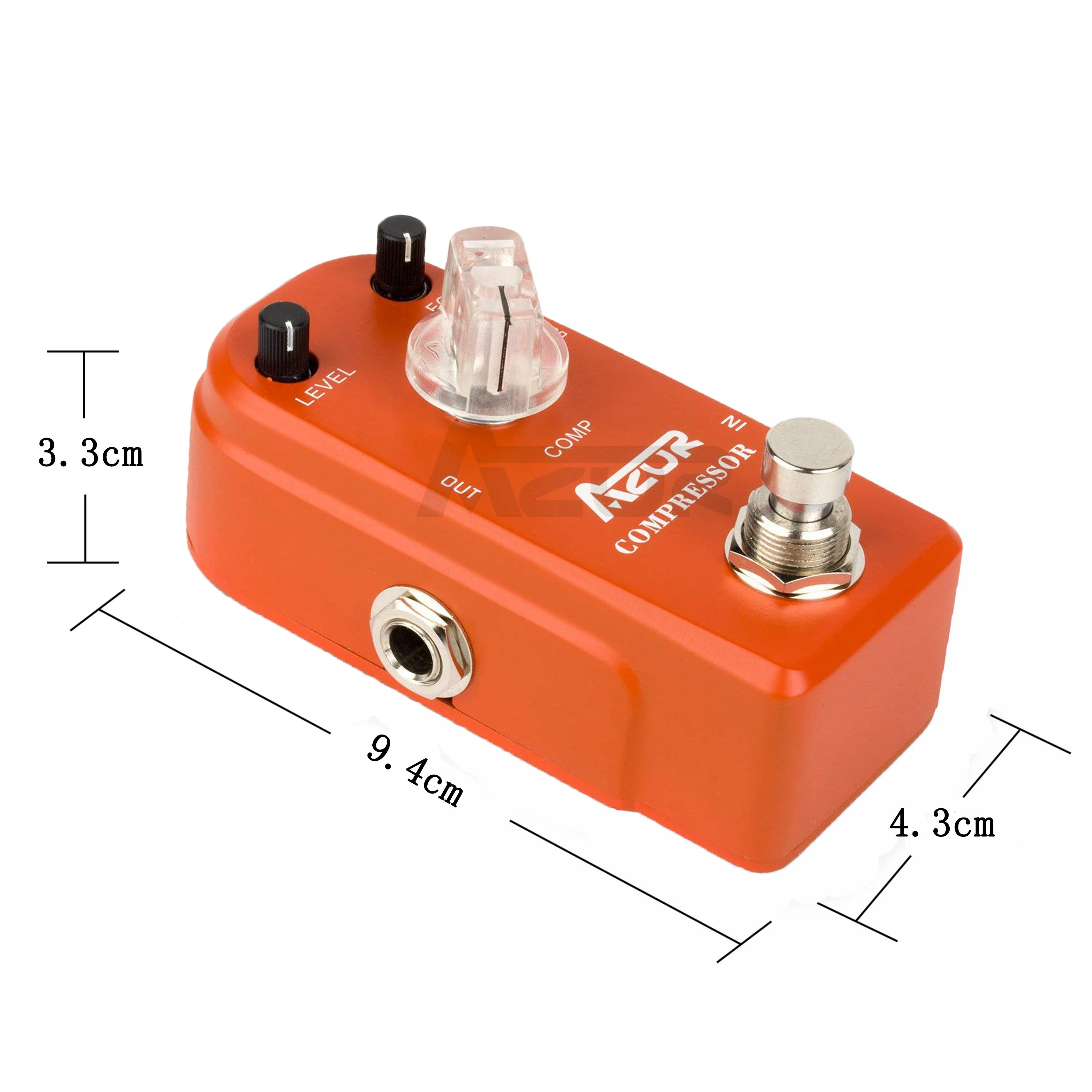 AZOR AP-305 Compressor Guitar Effect Pedal Mini Aluminum Alloy 9V Azor Mini Pedal Compressor Guitar Pedal Accessories New
AZOR AP-305 Compressor Guitar Effect Pedal Mini Aluminum Alloy 9V Azor Mini Pedal Compressor Guitar Pedal Accessories New