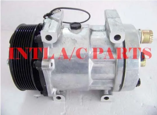 

AUTO air conditioning ac compressor PV8 pulley kompressor SANDEN SD709 SD-709 7H15 SD7H15 universal used ac kompresor