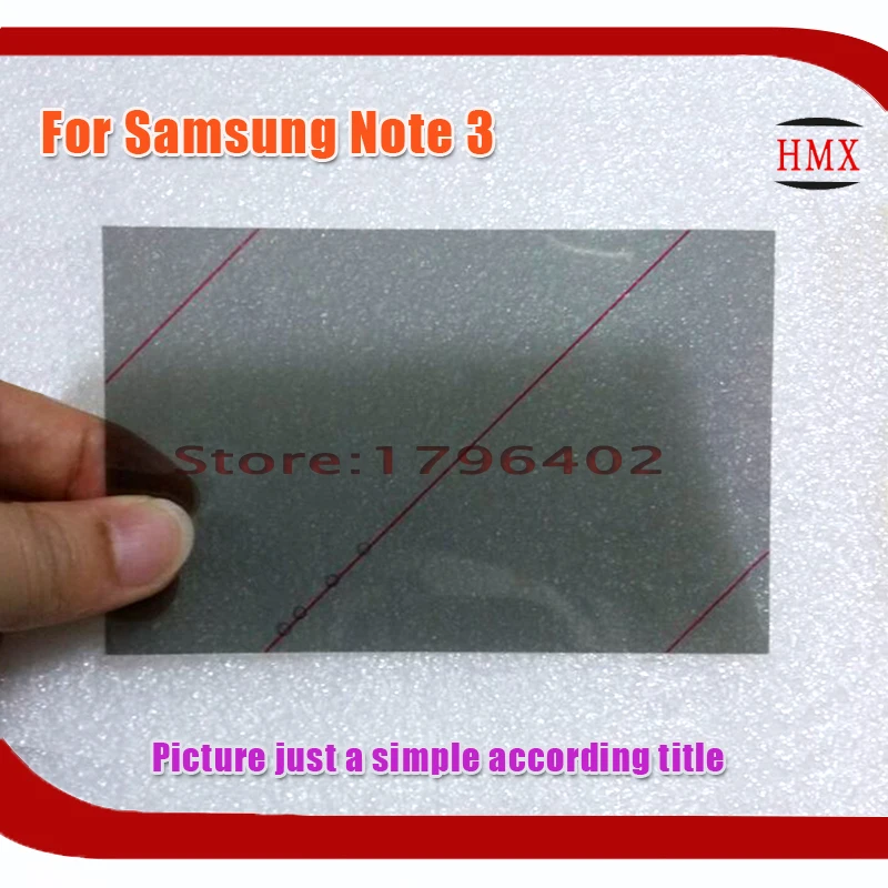 LCD Polarizer Film For Samsung Galaxy Note 3 4 5 Original Polarized Sheet Mobile Phone Screen Polarization Replace 10Pcs/Lot
LCD Polarizer Film For Samsung Galaxy Note 3 4 5 Original Polarized Sheet Mobile Phone Screen Polarization Replace 10Pcs/Lot