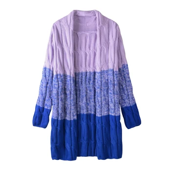 Nice Pop Fashion Winter Autumn Women Sweater Cardigans Patchwork Long Thicken Colorful Shiny Coat A884
Nice Pop Fashion Winter Autumn Women Sweater Cardigans Patchwork Long Thicken Colorful Shiny Coat A884