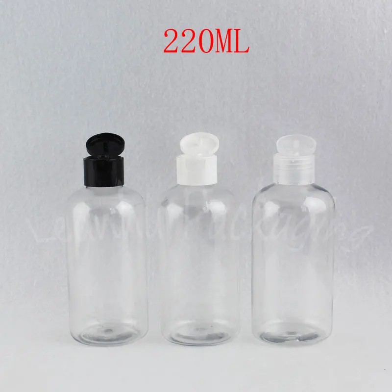 220ML Transparent Plastic Bottle Flip Top Cap , 220CC Empty Cosmetic Container , Shampoo / Shower Gel Sub-bottling ( 24 PC/Lot )
220ML Transparent Plastic Bottle Flip Top Cap , 220CC Empty Cosmetic Container , Shampoo / Shower Gel Sub-bottling ( 24 PC/Lot )