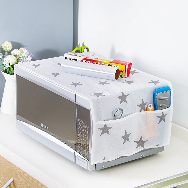 1Pcs Exquisite Microwave Oven Cover with 2 Pockets Waterproof Oil-proof Oven Cover Kitchen Supplies for Home
1Pcs Exquisite Microwave Oven Cover with 2 Pockets Waterproof Oil-proof Oven Cover Kitchen Supplies for Home