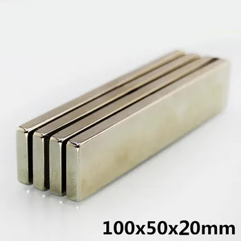 1PC Square Block 100x50x20 Magnet 100mm x 50mm x 20mm Rare Earth N35 Neodymium 100*50*20
1PC Square Block 100x50x20 Magnet 100mm x 50mm x 20mm Rare Earth N35 Neodymium 100*50*20