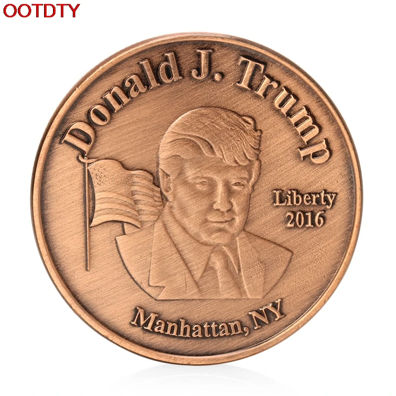 Collectible Coin Donald Trump 45Th US President Commemorative Challenge Coin Collection Token New
Collectible Coin Donald Trump 45Th US President Commemorative Challenge Coin Collection Token New