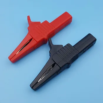 2Pcs Insulated Large Safety Red and Black Alligator Clip With 4mm Banana Jack 1000V 32A
2Pcs Insulated Large Safety Red and Black Alligator Clip With 4mm Banana Jack 1000V 32A