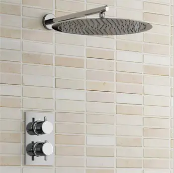Free shipping Thermostatic Shower Sets 16 Inch Ultra Thin shower head 1-Way Bathroom Concealed Install Wall Mount H9550
Free shipping Thermostatic Shower Sets 16 Inch Ultra Thin shower head 1-Way Bathroom Concealed Install Wall Mount H9550