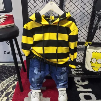 2PCS Suit Baby Boy Clothes Children Spring&Autumn Toddler Boys Clothing set stripe 2018 New Kids Fashion Cotton Cute boys Sets
2PCS Suit Baby Boy Clothes Children Spring&Autumn Toddler Boys Clothing set stripe 2018 New Kids Fashion Cotton Cute boys Sets