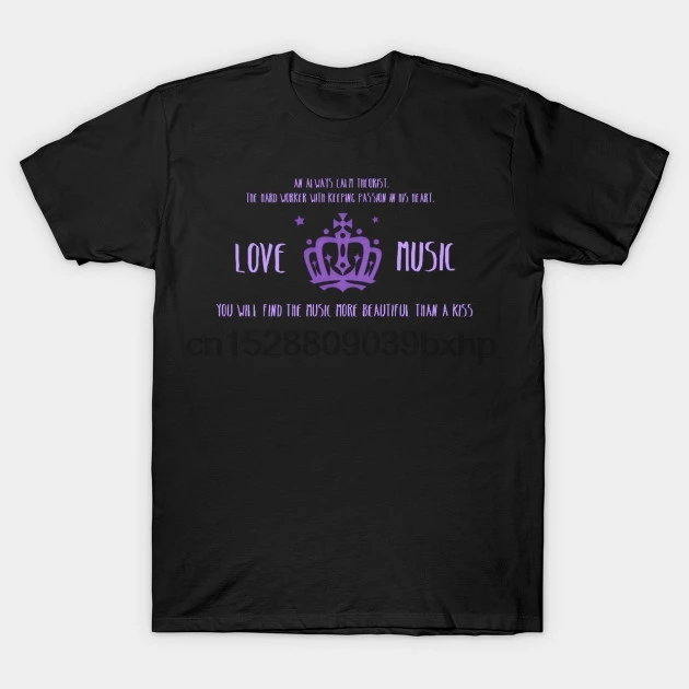 Men Short sleeve tshirt Utapri Love Music Anime T Shirt(1) Women t-shirt