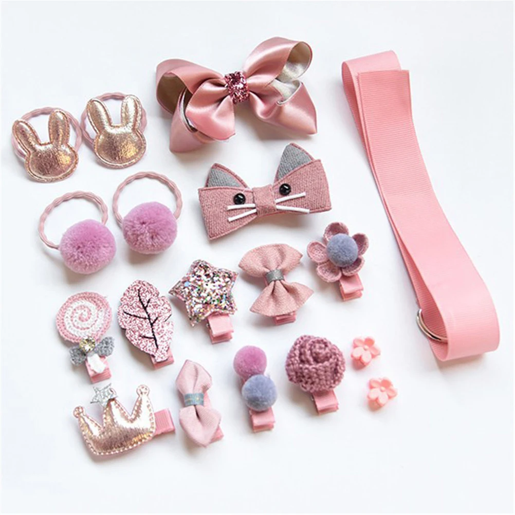 18pcs/pack Hair Accessories Girls Hairpins Boutique Gift Box Set Kids Bowknot Crown Pompom Hair Clips Elastic Rubber Hairband
18pcs/pack Hair Accessories Girls Hairpins Boutique Gift Box Set Kids Bowknot Crown Pompom Hair Clips Elastic Rubber Hairband