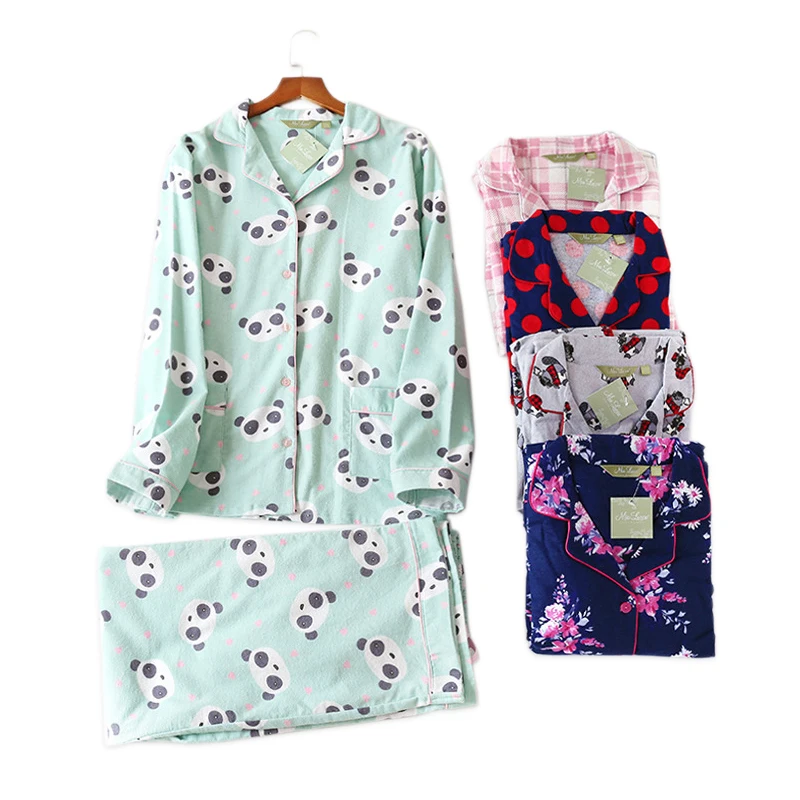 Plus size cute cartoon pajamas sets women sleepwear 100% brushed cotton winter warm casual long-sleeve cozy women pyjamas
Plus size cute cartoon pajamas sets women sleepwear 100% brushed cotton winter warm casual long-sleeve cozy women pyjamas