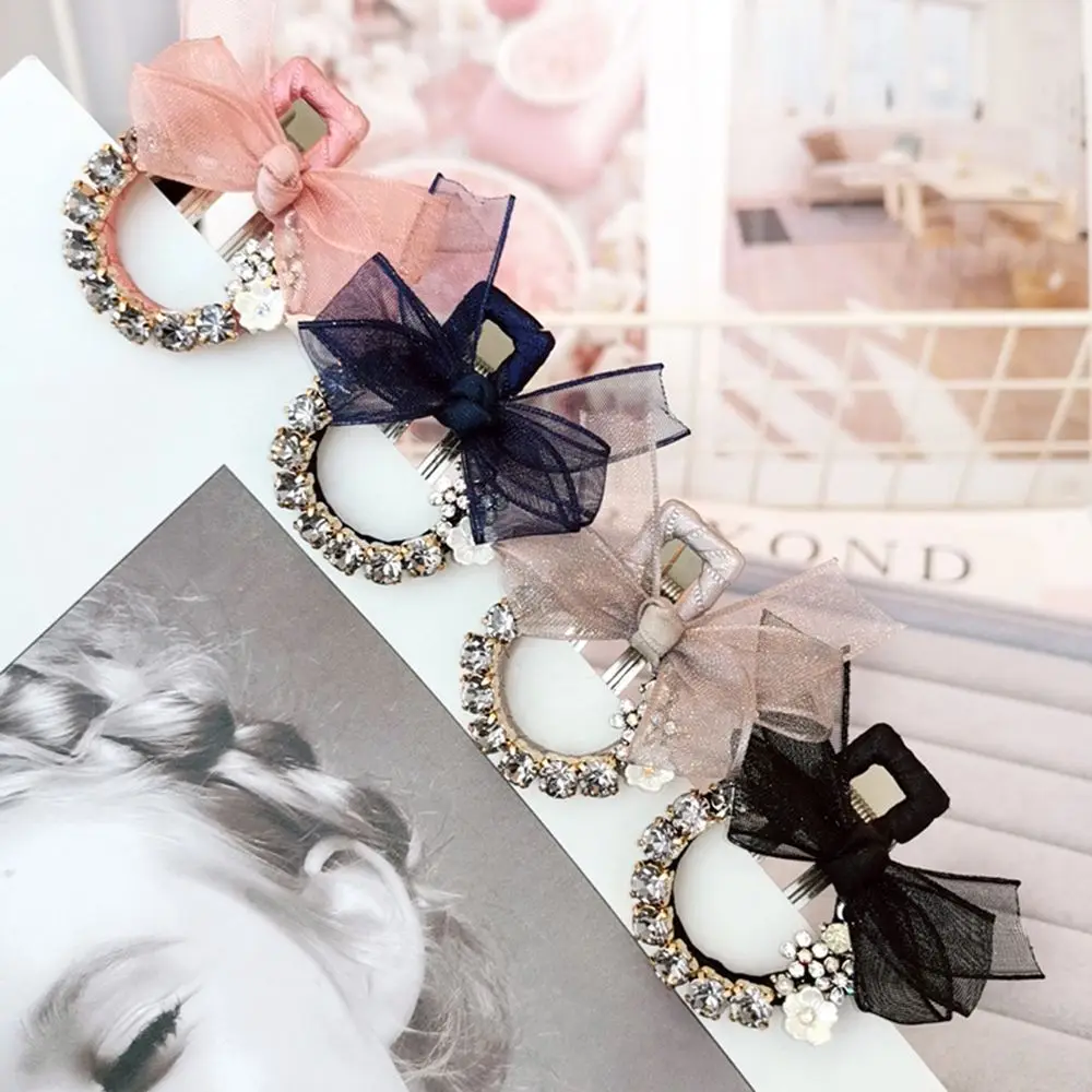 1PC Korea Yarn Bow Hair Clips For Girls Metal Crystal Rhinestone Hairpin Flower Hairpins Barrette Women Fashion Hair Accessories
1PC Korea Yarn Bow Hair Clips For Girls Metal Crystal Rhinestone Hairpin Flower Hairpins Barrette Women Fashion Hair Accessories