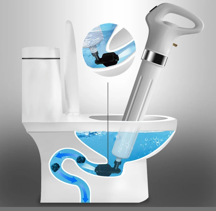 High Pressure Air Drain Blaster Gun Drain Clog Dredge Tools Powerful Toilet Plunger Auger Cleaner For Bathroom Kitchen Sink
High Pressure Air Drain Blaster Gun Drain Clog Dredge Tools Powerful Toilet Plunger Auger Cleaner For Bathroom Kitchen Sink