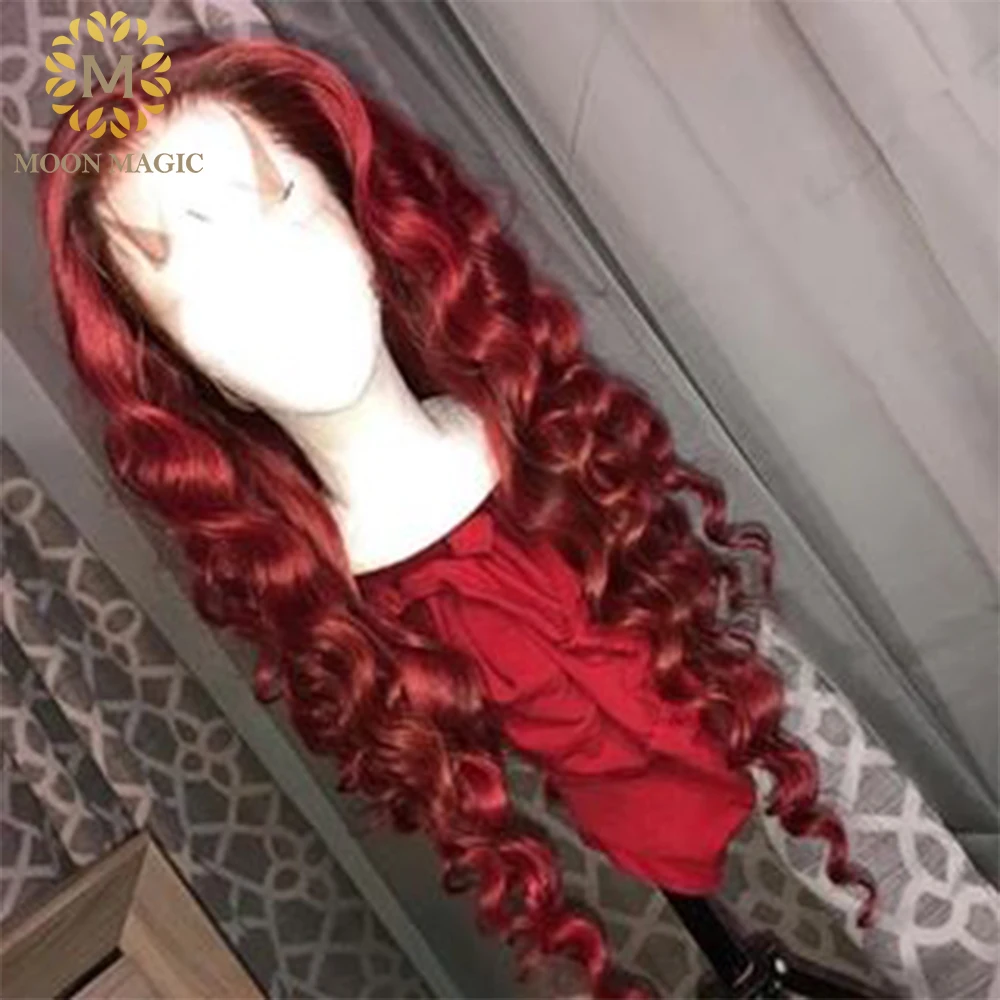 99j Ombre Lace Front Wig Pre Plucked Glueless Lace Front Human Hair Wigs For Women Red Brazilian Body Wave Wig Natural Hairline
99j Ombre Lace Front Wig Pre Plucked Glueless Lace Front Human Hair Wigs For Women Red Brazilian Body Wave Wig Natural Hairline