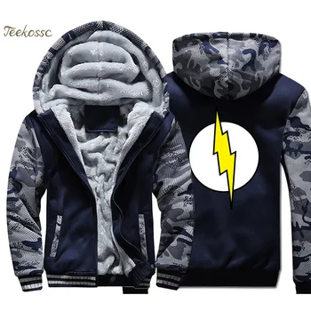 The Big Bang Theor Hoodies Men The Flash Sweatshirts Mens Winter Thick Fleece Warm Camouflage Jackets Casual Streetwear Coats
The Big Bang Theor Hoodies Men The Flash Sweatshirts Mens Winter Thick Fleece Warm Camouflage Jackets Casual Streetwear Coats