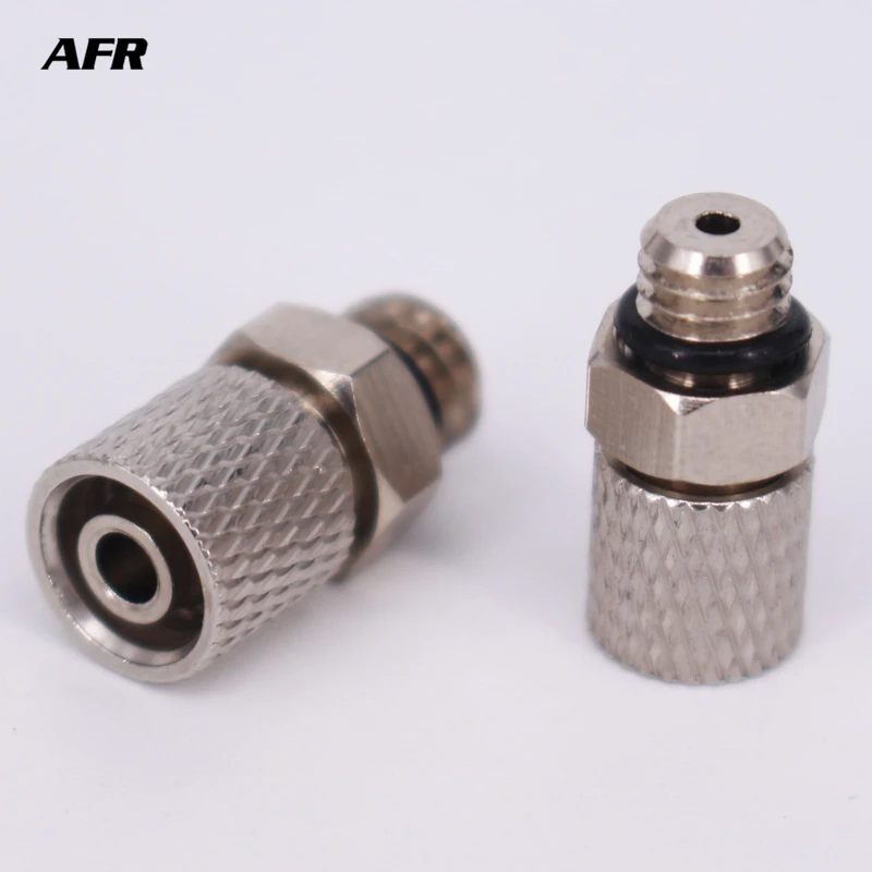Miniature Fittings M-3H-4 PC Male Thread M3 - Tube 4mm Pneumatic Pipe Air Hose Quick Fitting Mini Connecto
Miniature Fittings M-3H-4 PC Male Thread M3 - Tube 4mm Pneumatic Pipe Air Hose Quick Fitting Mini Connecto