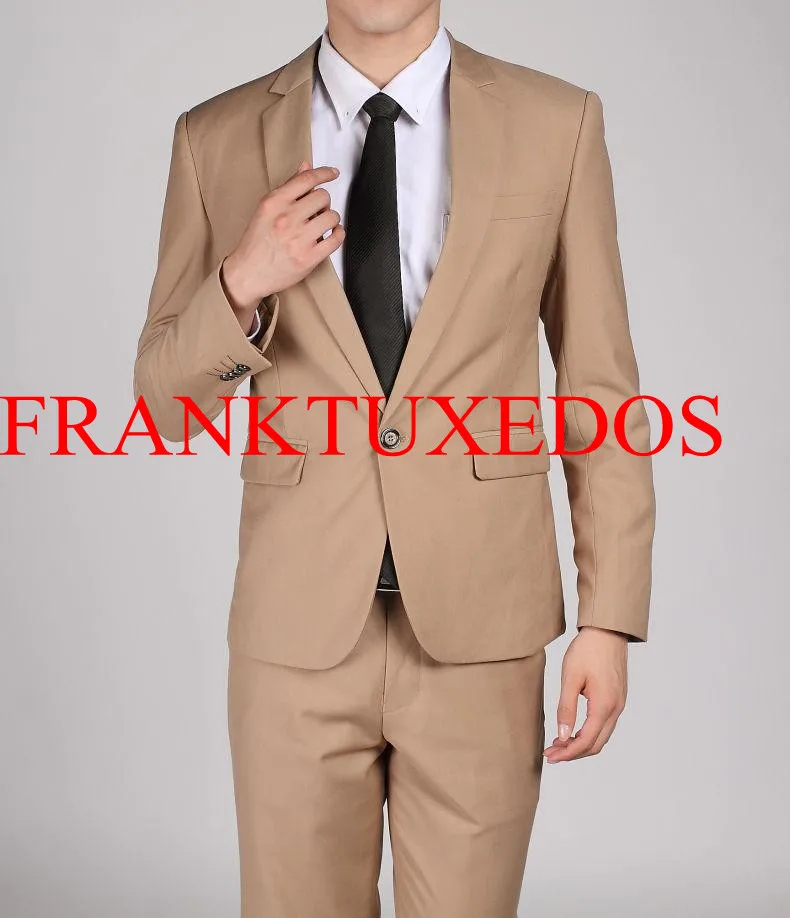 New Style One Buttons Groom Tuxedos Best man Peak Satin Lapel Groomsman terno masculino Men Wedding Suits (Jacket+Pants+Tie)
New Style One Buttons Groom Tuxedos Best man Peak Satin Lapel Groomsman terno masculino Men Wedding Suits (Jacket+Pants+Tie)