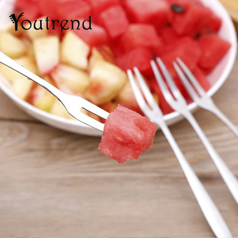 10pcs/lot 13cm Stainless Steel Fruit Forks for Restaurant Cafeteria Home Party Dessert Fork Snack Flatware for Cake and Salad
10pcs/lot 13cm Stainless Steel Fruit Forks for Restaurant Cafeteria Home Party Dessert Fork Snack Flatware for Cake and Salad