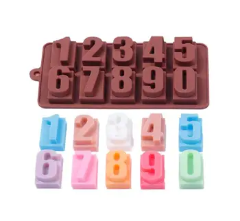 Fashion Hot Silicone chocolate mold cookies mold 3D Digital Shape Fondant Cake Tools Cake Decorating SN1653
Fashion Hot Silicone chocolate mold cookies mold 3D Digital Shape Fondant Cake Tools Cake Decorating SN1653