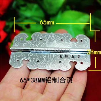 50PCS/LOT 65*38 MM aluminium printed hinge wooden gift box hinge packing hinge
50PCS/LOT 65*38 MM aluminium printed hinge wooden gift box hinge packing hinge