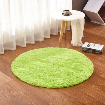 Super soft round silk carpet bedside rug Round silk rug bedroom mat living room coffee table carpet room decoration blanket
Super soft round silk carpet bedside rug Round silk rug bedroom mat living room coffee table carpet room decoration blanket