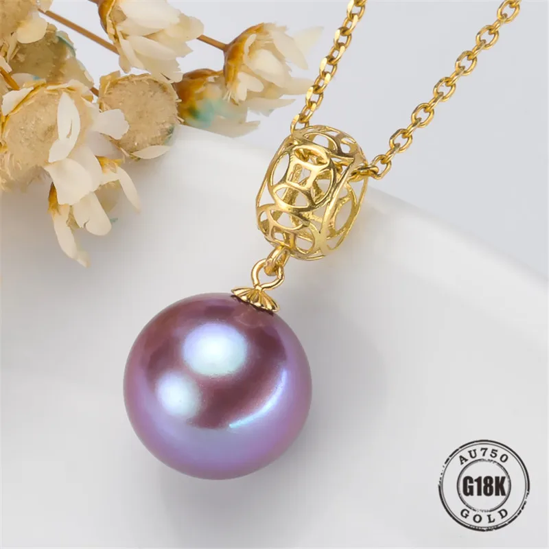 DIY Accessories AU750 G18K Yellow Gold Pendant Jewelry Findings Blank Pendants Bracket Natural Pearl Cap Bracket
DIY Accessories AU750 G18K Yellow Gold Pendant Jewelry Findings Blank Pendants Bracket Natural Pearl Cap Bracket