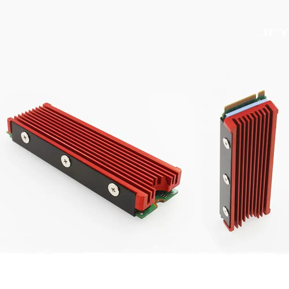 M.2 NVMe/NGFF SSD Heatsink Radiator Cooling Fin Cooler with Silicone Thermal Pad Good quality 2019
M.2 NVMe/NGFF SSD Heatsink Radiator Cooling Fin Cooler with Silicone Thermal Pad Good quality 2019