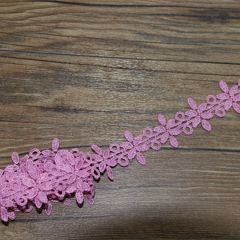 2YARD 3CM Polyester Daisy Flower Embroidered Lace Ribbon Handmade DIY Sewing Craft Purple Lace Trim Decoration
2YARD 3CM Polyester Daisy Flower Embroidered Lace Ribbon Handmade DIY Sewing Craft Purple Lace Trim Decoration