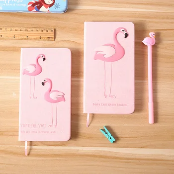 Pure And Fresh Creative Pink Flamingos Notebook Arts And Crafts Cartoon Cute Animal Model Hand Book Young Girl Heart Notepad Set
Pure And Fresh Creative Pink Flamingos Notebook Arts And Crafts Cartoon Cute Animal Model Hand Book Young Girl Heart Notepad Set