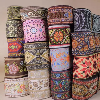 5yards/lot Vintage ethnic wind ribbon lace accessories for DIY costume collar collar cuffs girdle clothing decorative lace
5yards/lot Vintage ethnic wind ribbon lace accessories for DIY costume collar collar cuffs girdle clothing decorative lace