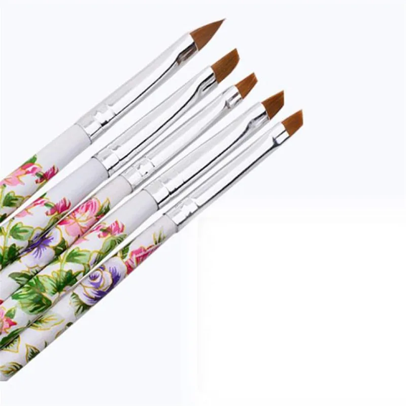 5pcs UV Gel Acrylic Nail Art Brush Painting Pen Set Nail Design Manicure Tool Nail Tools Pennelli Nail Art nagel kwasten
5pcs UV Gel Acrylic Nail Art Brush Painting Pen Set Nail Design Manicure Tool Nail Tools Pennelli Nail Art nagel kwasten