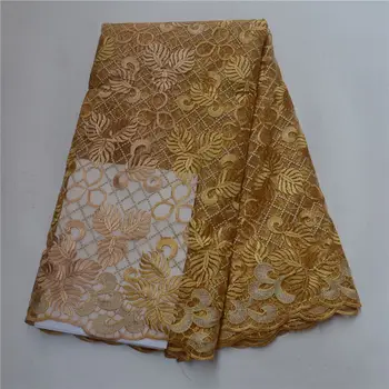 Shiny Gold Color French Tulle Lace Fabrics For African Parties, African French Lace Fabric 2018 High Quality Lace 30
Shiny Gold Color French Tulle Lace Fabrics For African Parties, African French Lace Fabric 2018 High Quality Lace 30
