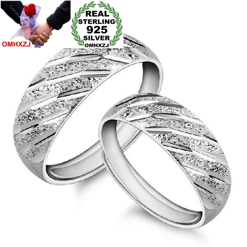 OMHXZJ Wholesale Fashion Simple Meteor Shower Lovers Couple 925 Sterling Silver open adjust female for Woman Man Ring Gift RG25
OMHXZJ Wholesale Fashion Simple Meteor Shower Lovers Couple 925 Sterling Silver open adjust female for Woman Man Ring Gift RG25