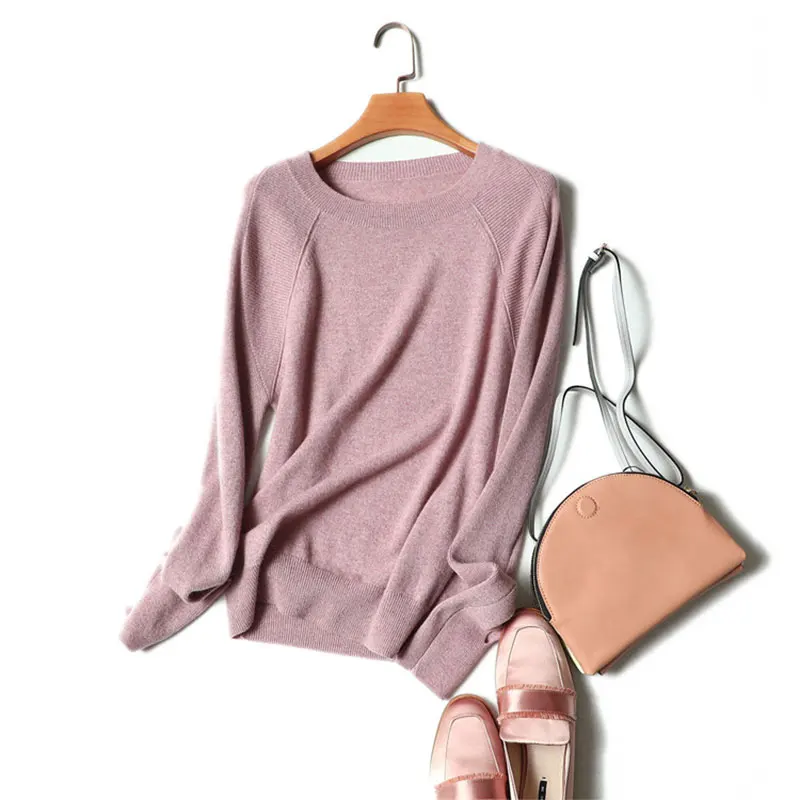 2019 Spring New 100 Cashmere Sweater Jumper High Quality Women Sweaters And Pullovers Long Sleeve Knitted O-neck Pull Femme Tops
2019 Spring New 100 Cashmere Sweater Jumper High Quality Women Sweaters And Pullovers Long Sleeve Knitted O-neck Pull Femme Tops