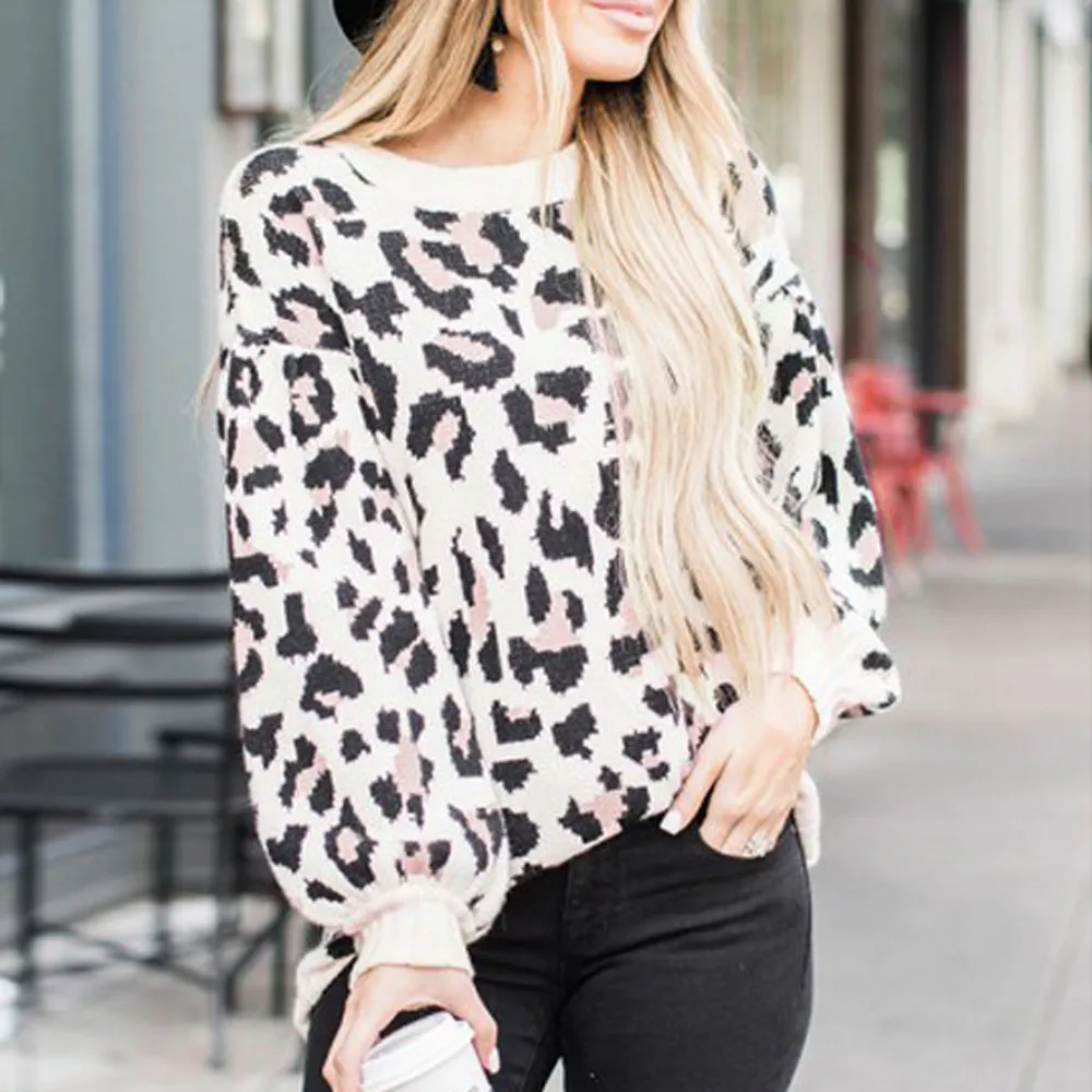 Sweatshirt Woman Leopard Print Sweatshirt Autumn Women Loose O Neck Casual Pullover Shirt Feminina Loose Long Sleeve Sweatshirt
Sweatshirt Woman Leopard Print Sweatshirt Autumn Women Loose O Neck Casual Pullover Shirt Feminina Loose Long Sleeve Sweatshirt