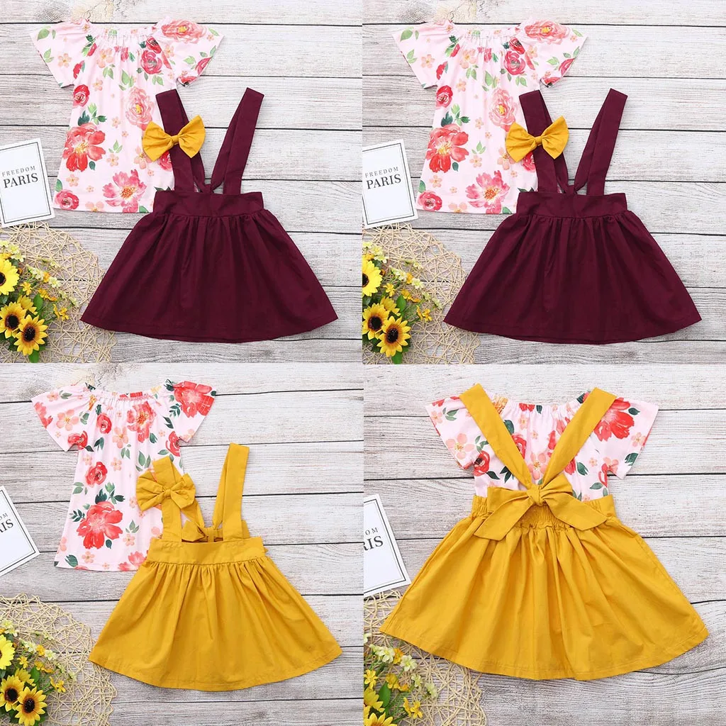 2019 Summer Fashion Girl Korean Newborn Kids Baby Girls Flower Romper Bodysuit backless Dress+Overalls Skirt Clothes Outfits
2019 Summer Fashion Girl Korean Newborn Kids Baby Girls Flower Romper Bodysuit backless Dress+Overalls Skirt Clothes Outfits