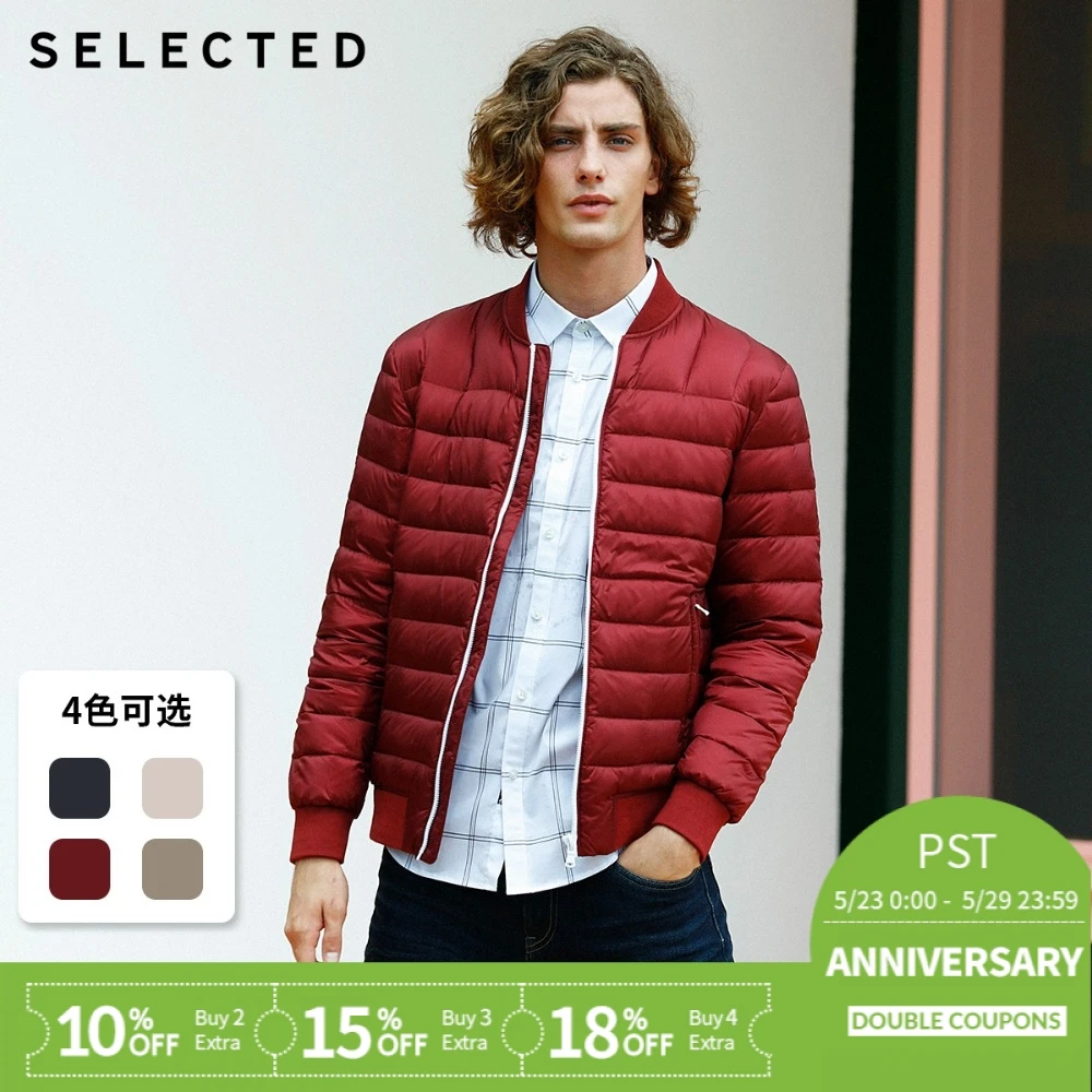 SELECTED Men's Winter Down Jacket Baseball Collar Short Duck Coat Warm Clothes S|418412531
SELECTED Men's Winter Down Jacket Baseball Collar Short Duck Coat Warm Clothes S|418412531